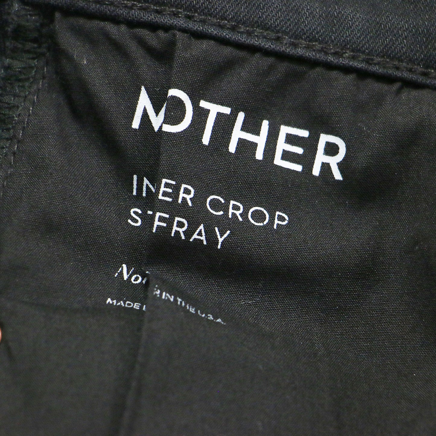 カットオフ デニムパンツ / INSIDER CROP STEP FRAY クロップド丈 ステップヘム ストレッチ