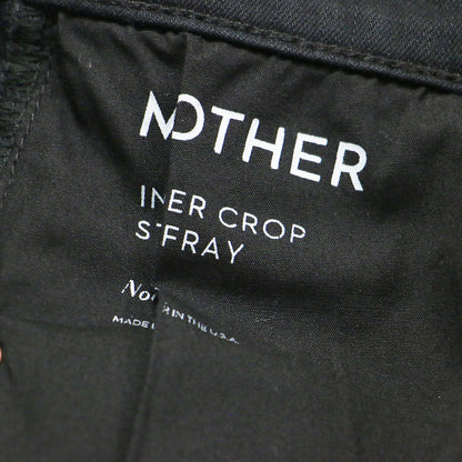 カットオフ デニムパンツ / INSIDER CROP STEP FRAY クロップド丈 ステップヘム ストレッチ