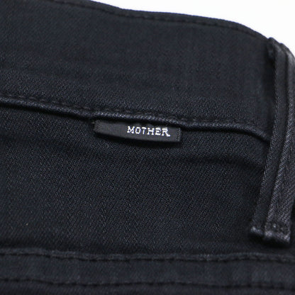 カットオフ デニムパンツ / INSIDER CROP STEP FRAY クロップド丈 ステップヘム ストレッチ