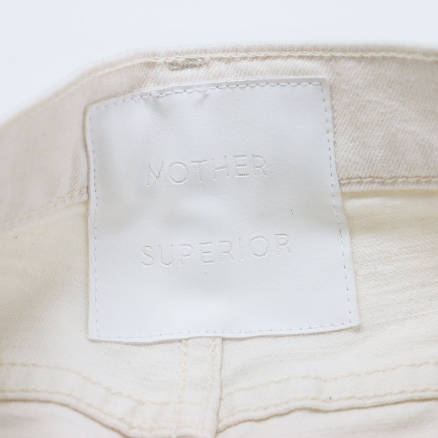 カットオフ デニムパンツ / INSIDER CROP STEP FRAY クロップド丈 ステップヘム ストレッチ カットオフ ハイライズ ストレート