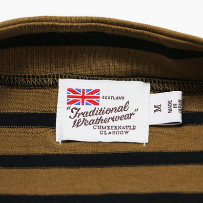 23秋冬 コットン ボートネック ワイドプルオーバー / BMB SHIRT WIDE SLEEVE カットソー 長袖 ドロップショルダー Aライン