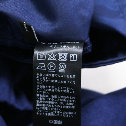 23春夏 ワイド スラックスパンツ / ハイウエスト ストレート センタープレス タック