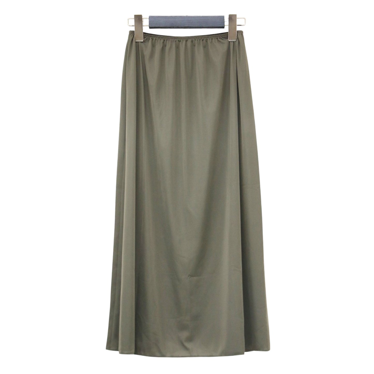 23春夏 タンクトップ コンビ ドレス / Tank-top Combi Dress ワンピース ロング ノースリーブ ニット ギャザー