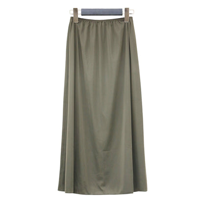 23春夏 タンクトップ コンビ ドレス / Tank-top Combi Dress ワンピース ロング ノースリーブ ニット ギャザー