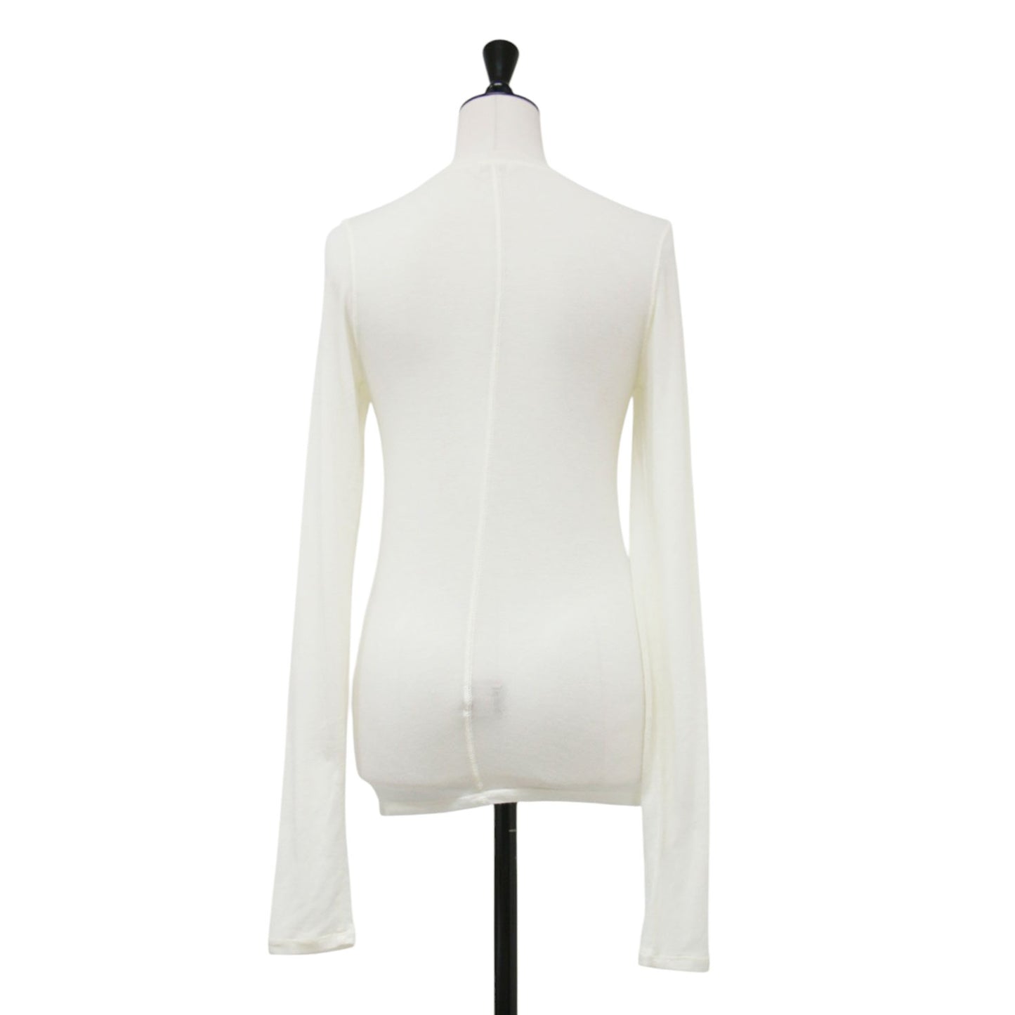 26年春夏 ヘンリーネック ソフト トップス / Henleyneck Soft Tops 長袖 クルーネック シアー