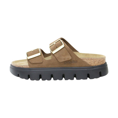 26春夏 PAPILLIO ARIZONA CHUNKY / サンダル チャンキーソール ダブルベルト スエード