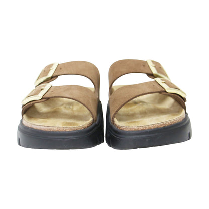 26春夏 PAPILLIO ARIZONA CHUNKY / サンダル チャンキーソール ダブルベルト スエード