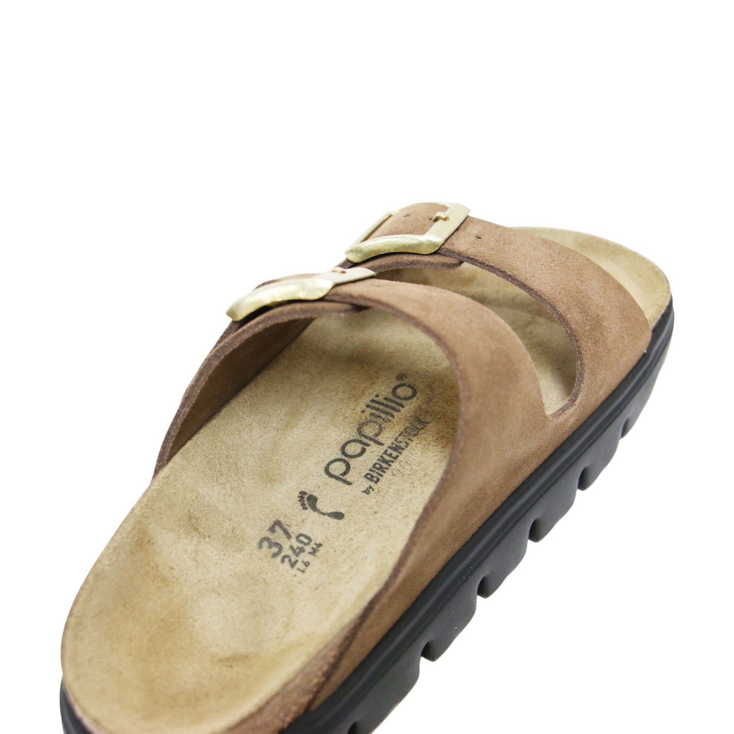26春夏 PAPILLIO ARIZONA CHUNKY / サンダル チャンキーソール ダブルベルト スエード