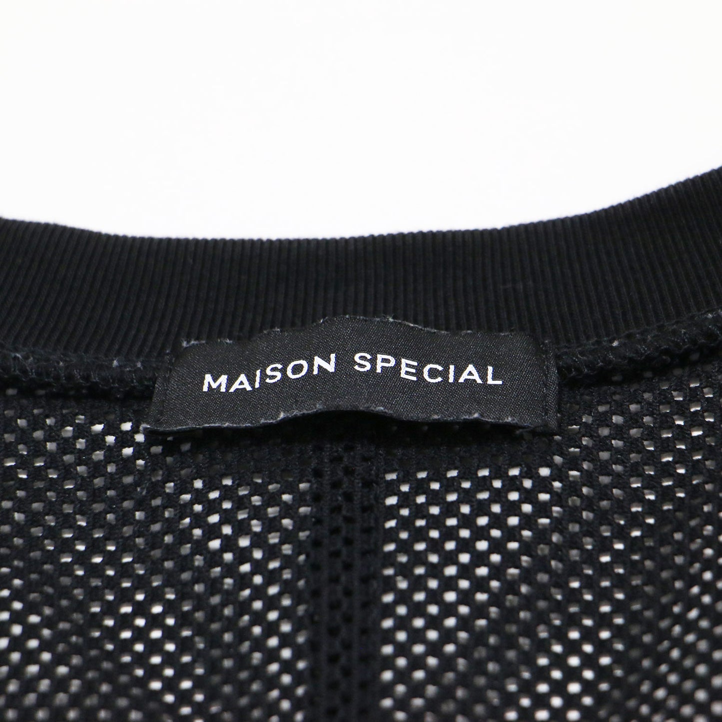 メッシュ Vネック カーディガン / Mesh Cardigan ショート丈 長袖 リブ スナップボタン