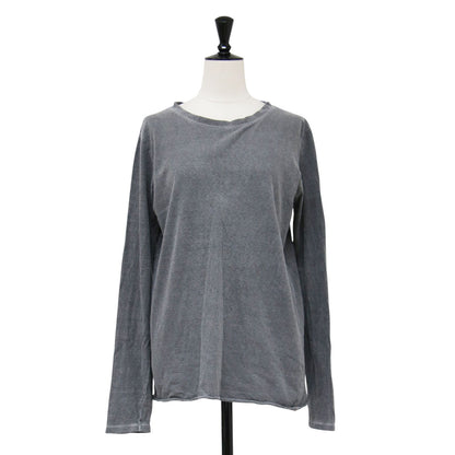 23秋冬 Layering Tシャツ / カットソー 長袖 クルーネック 製品染め コットン