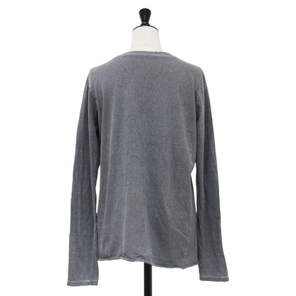 23秋冬 Layering Tシャツ / カットソー 長袖 クルーネック 製品染め コットン