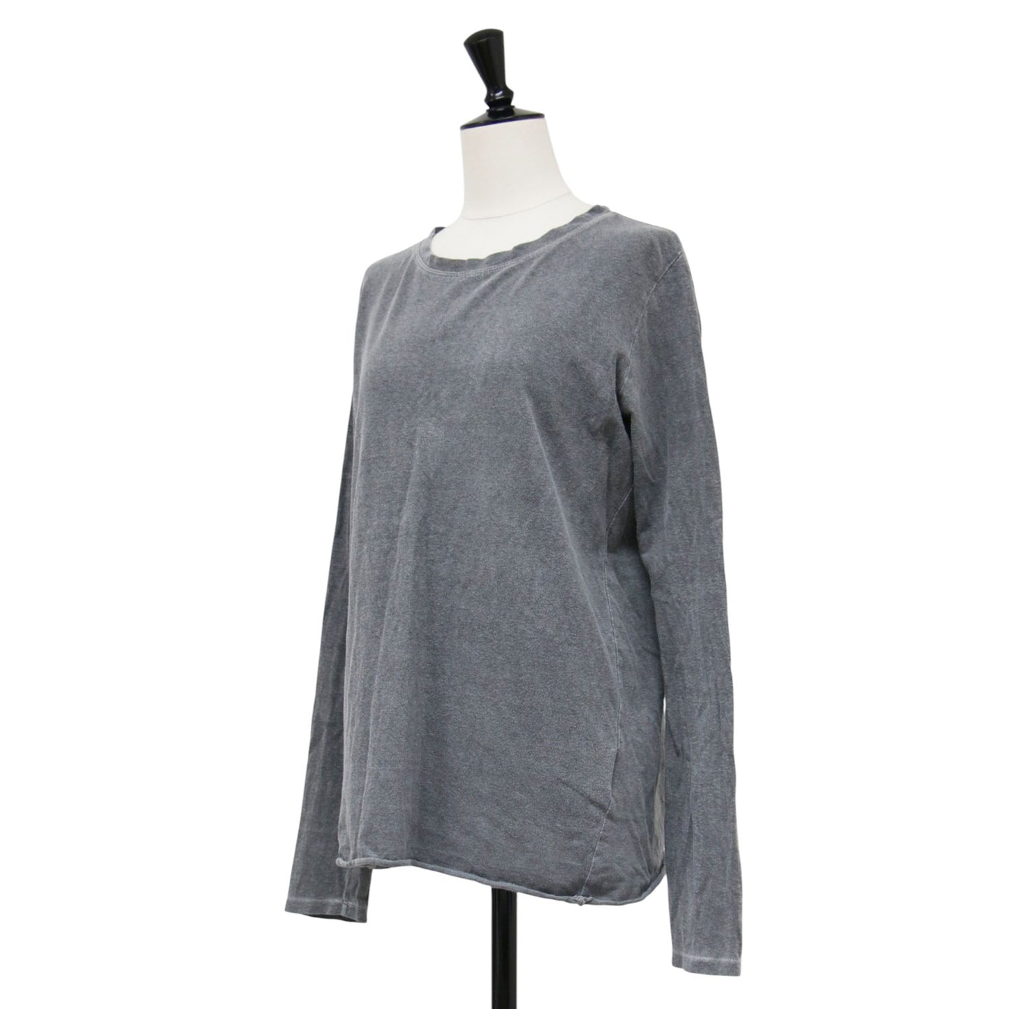 23秋冬 Layering Tシャツ / カットソー 長袖 クルーネック 製品染め コットン