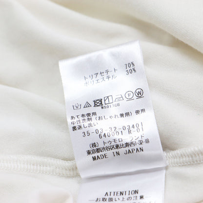 23春夏 inner piece ベロア ジャージー Tシャツ / カットソー 半袖 クルーネック