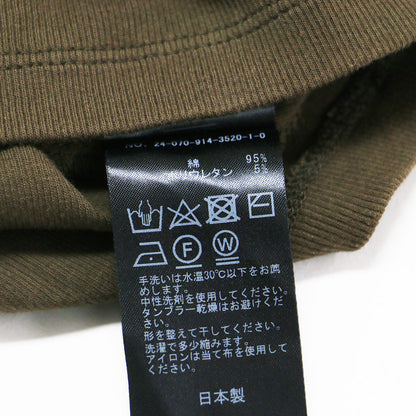 LA BOUCLE 24春夏 コンパクトベア ワンショル カットソー / Tシャツ 長袖 リブ コットン