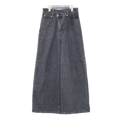 24秋冬 LE DENIM チルト ワイド ストレート デニム / パンツ ハイウエスト コットン