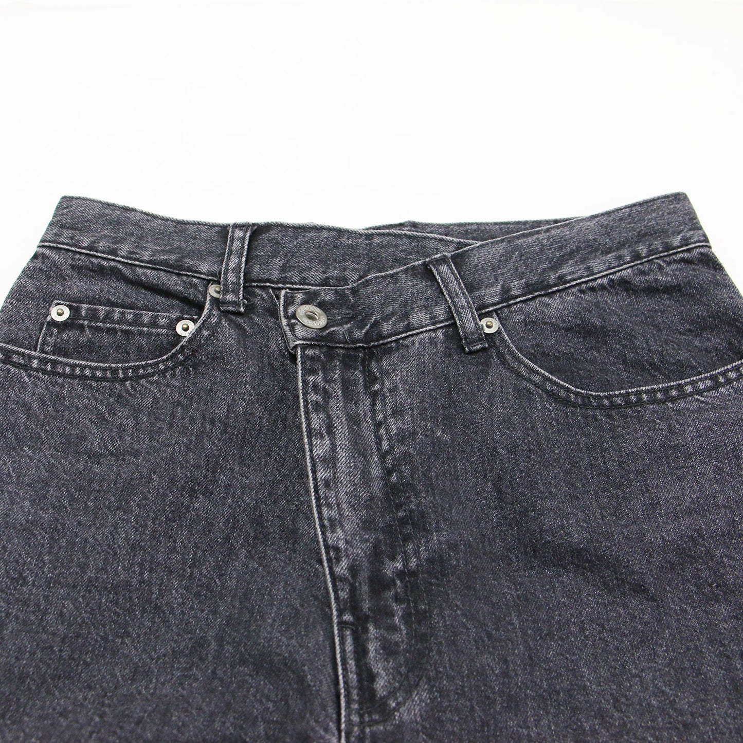 24秋冬 LE DENIM チルト ワイド ストレート デニム / パンツ ハイウエスト コットン