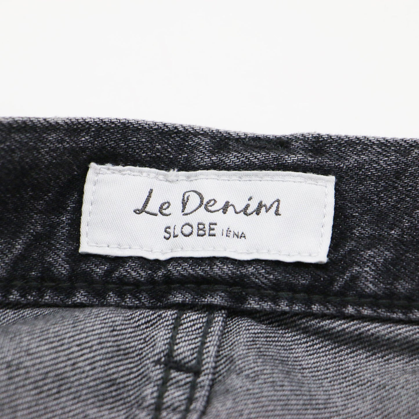 24秋冬 LE DENIM チルト ワイド ストレート デニム / パンツ ハイウエスト コットン