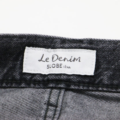 24秋冬 LE DENIM チルト ワイド ストレート デニム / パンツ ハイウエスト コットン