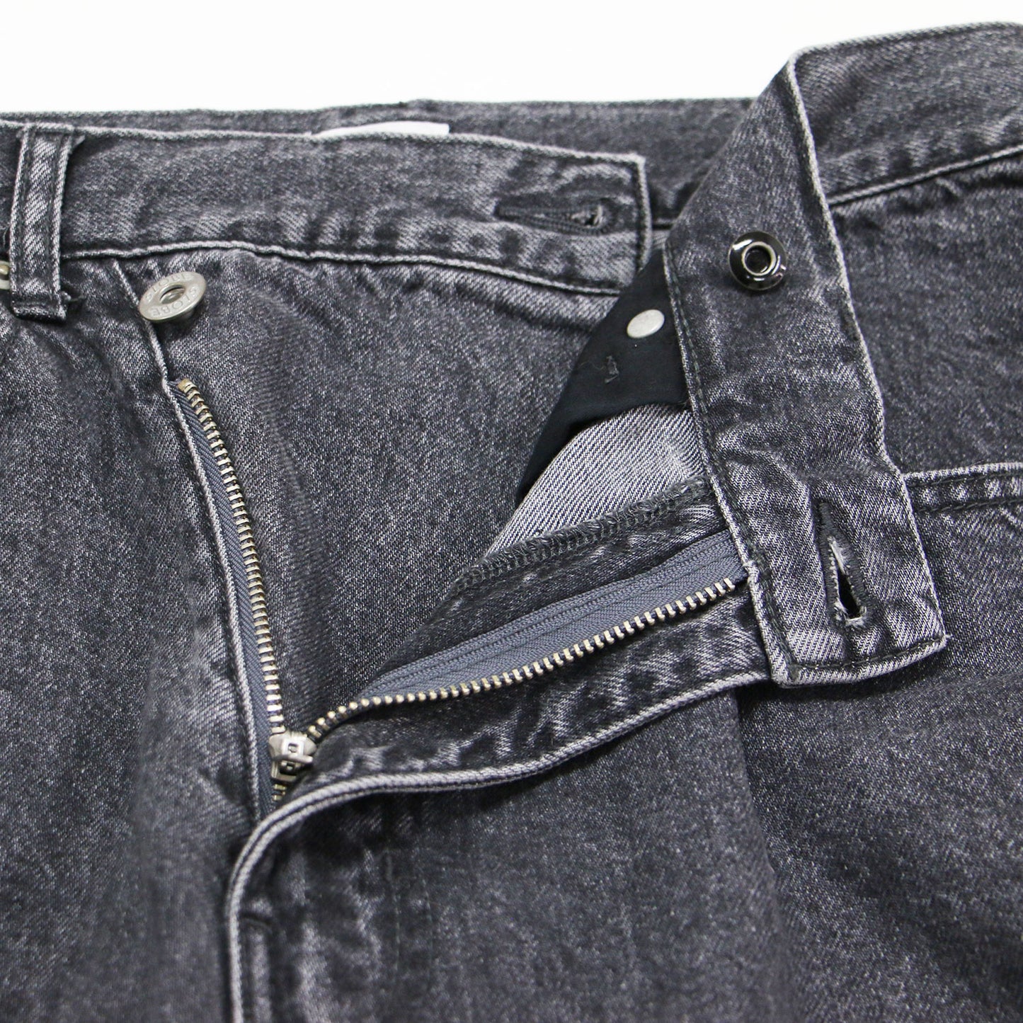 24秋冬 LE DENIM チルト ワイド ストレート デニム / パンツ ハイウエスト コットン