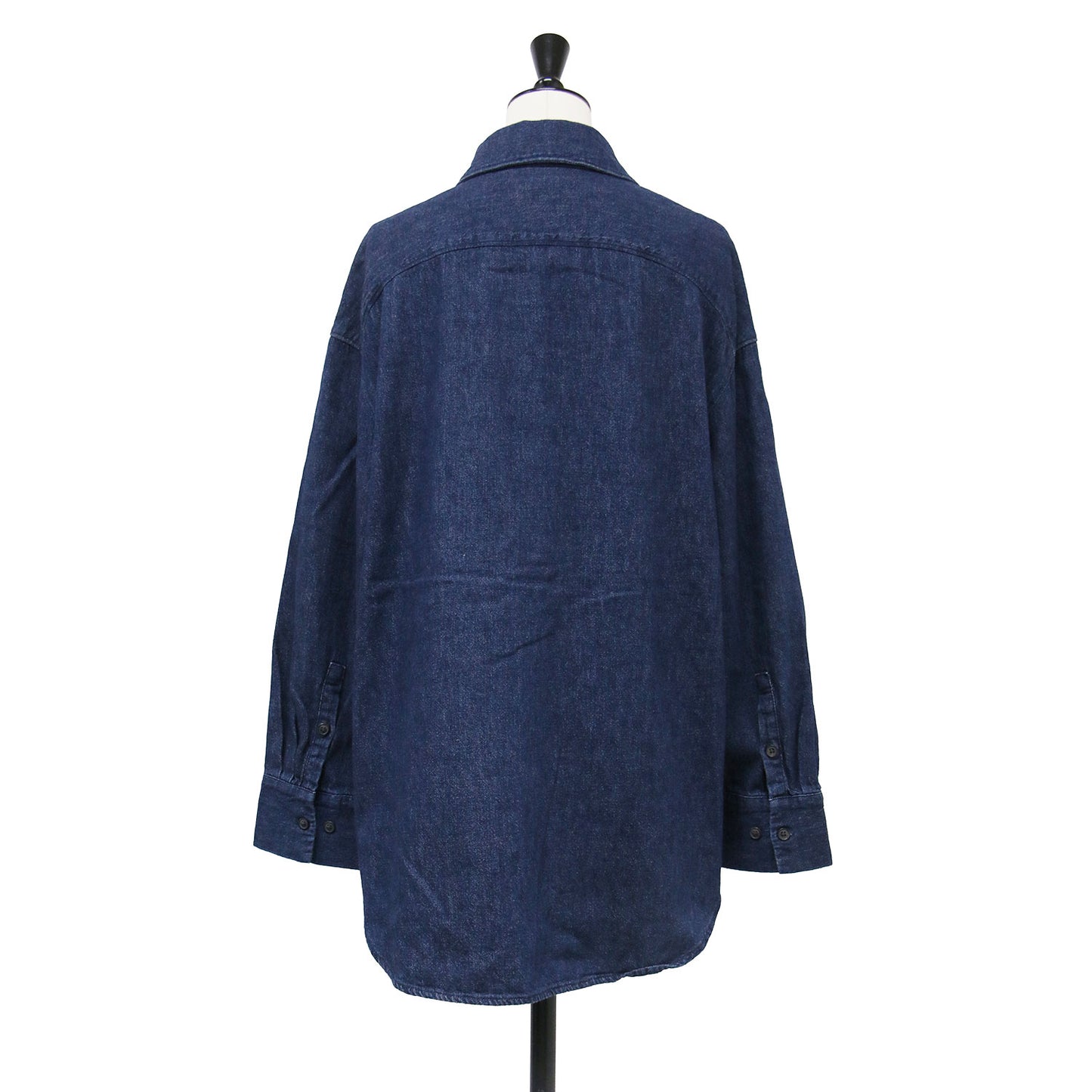 24秋冬 オーバーサイズ デニム チュニック / The Oversized Denim Tunic シャツ 長袖 コットン