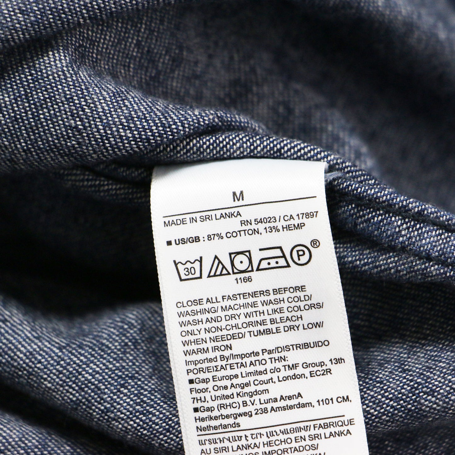 24秋冬 オーバーサイズ デニム チュニック / The Oversized Denim Tunic シャツ 長袖 コットン