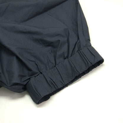 25春夏 ショート丈 半袖 プルオーバー ブラウス / LEMON-POPLIN クルーネック ギャザー ドロスト コットン