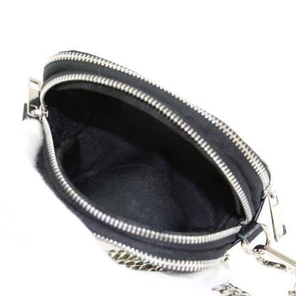 24春夏 チェーン マイクロ バッグ / chain Micro bag	ショルダーバッグ 斜め掛け 肩掛け レザー