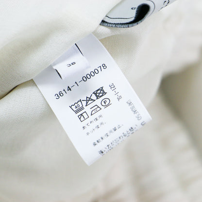 26春夏 ドライクロス ニーハイワイド パンツ / ウエストゴム センタープレス マシンウォッシャブル 通気性
