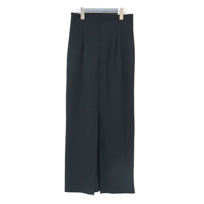 24春夏 ストレッチ マキシ タイト スカート / ロング Iライン スリット