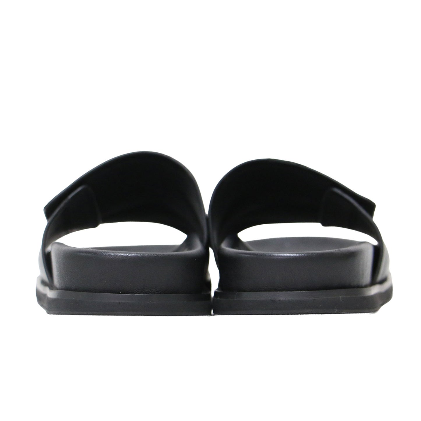 23春夏 レザー スライド サンダル / Leather Slide Sandals フラット ベルト ラムレザー