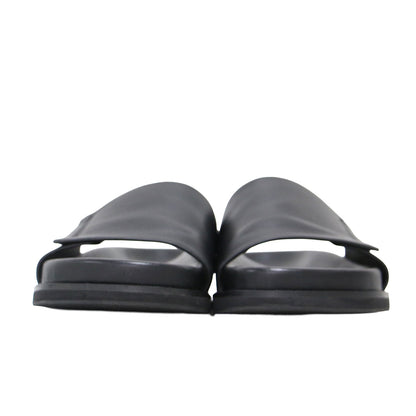 23春夏 レザー スライド サンダル / Leather Slide Sandals フラット ベルト ラムレザー