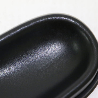 23春夏 レザー スライド サンダル / Leather Slide Sandals フラット ベルト ラムレザー
