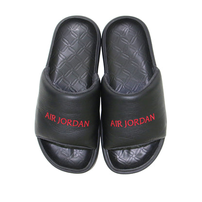 24春夏 JORDAN BRAND JORDAN SOPHIA SLIDE SS FZ7012-001 / レザー フォーム サンダル ロゴ 刺繍