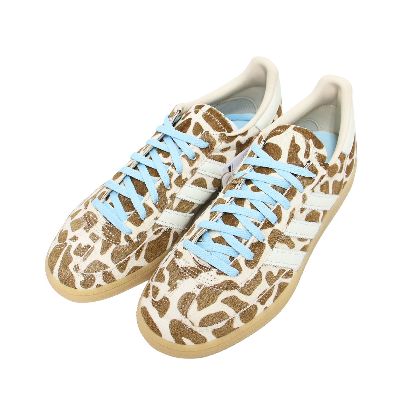26春夏 HANDBALL SPEZIAL W KI6677 / ハンドボール スペツィアル レオバード柄 レースアップ ローカット スニーカー