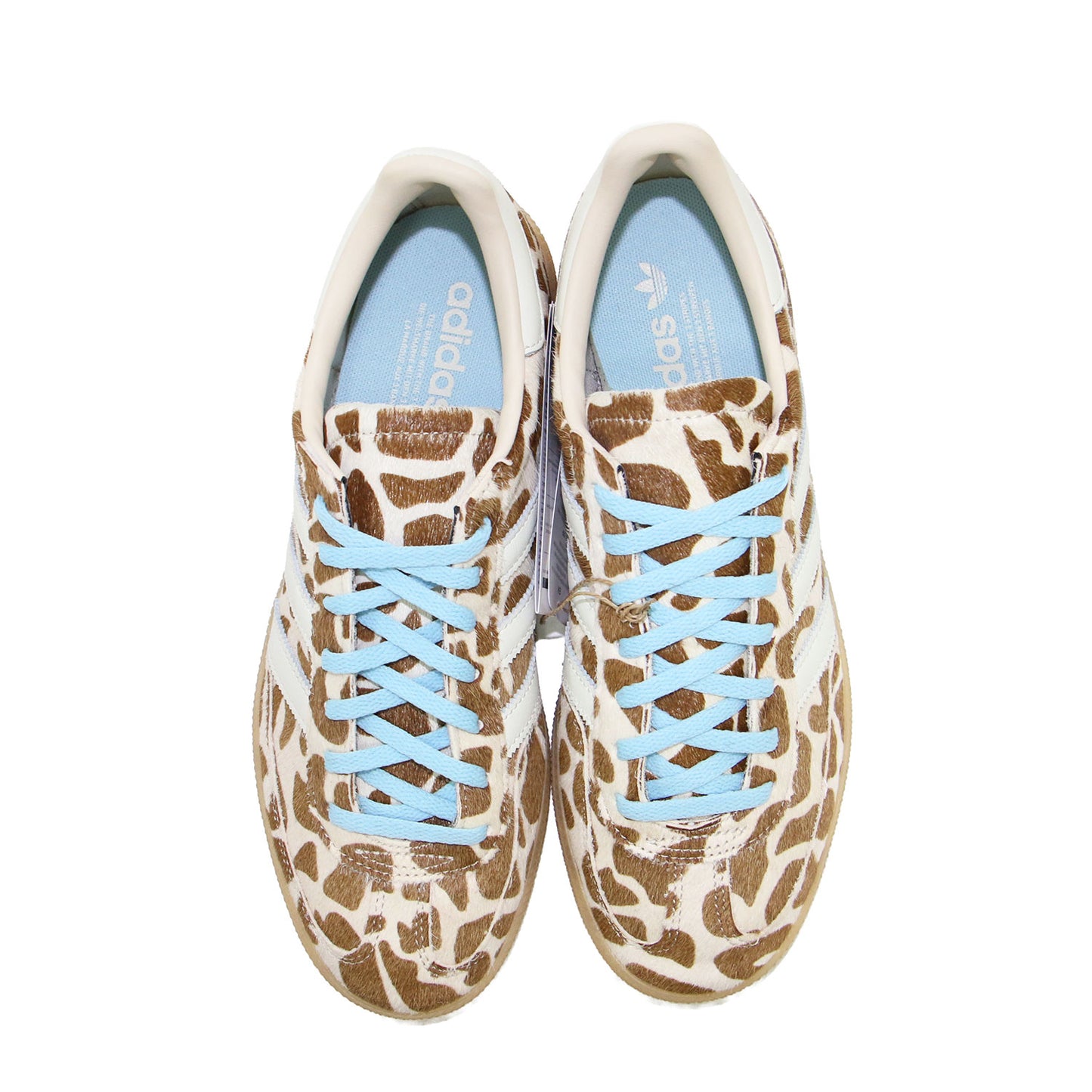 26春夏 HANDBALL SPEZIAL W KI6677 / ハンドボール スペツィアル レオバード柄 レースアップ ローカット スニーカー