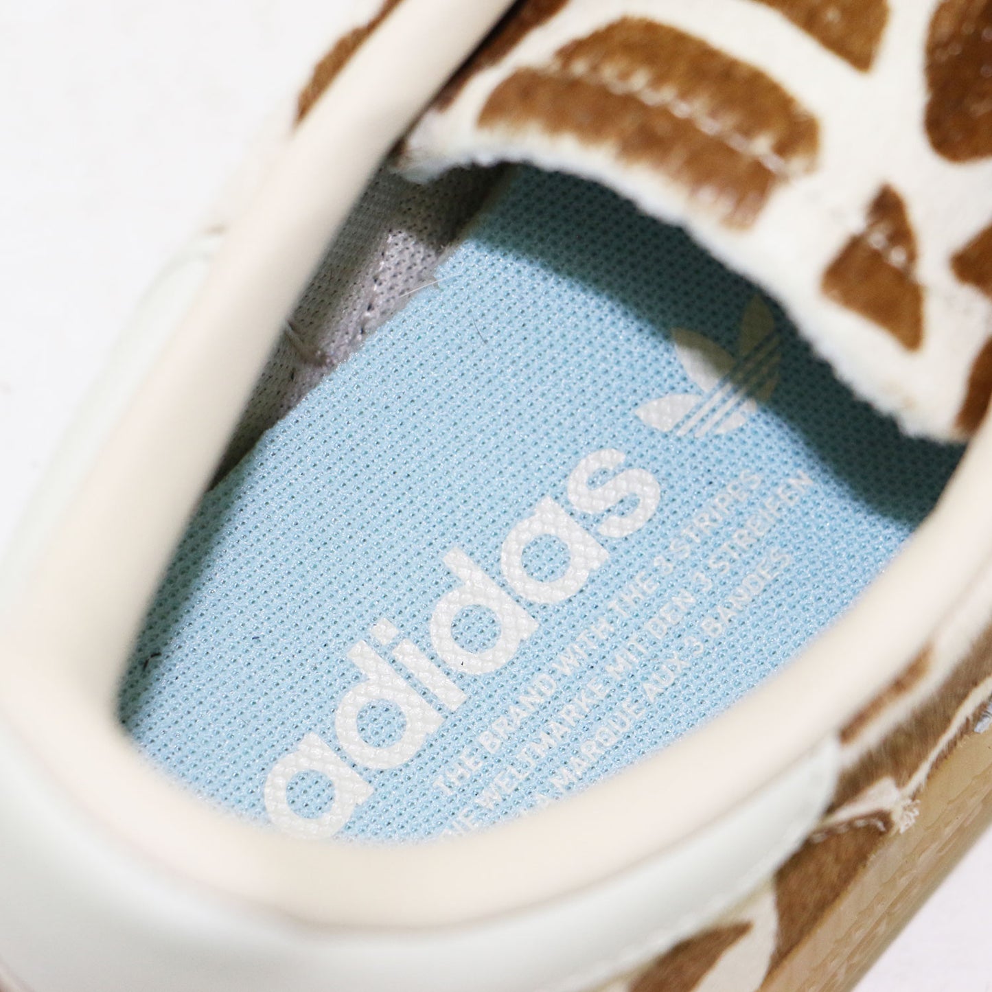 26春夏 HANDBALL SPEZIAL W KI6677 / ハンドボール スペツィアル レオバード柄 レースアップ ローカット スニーカー