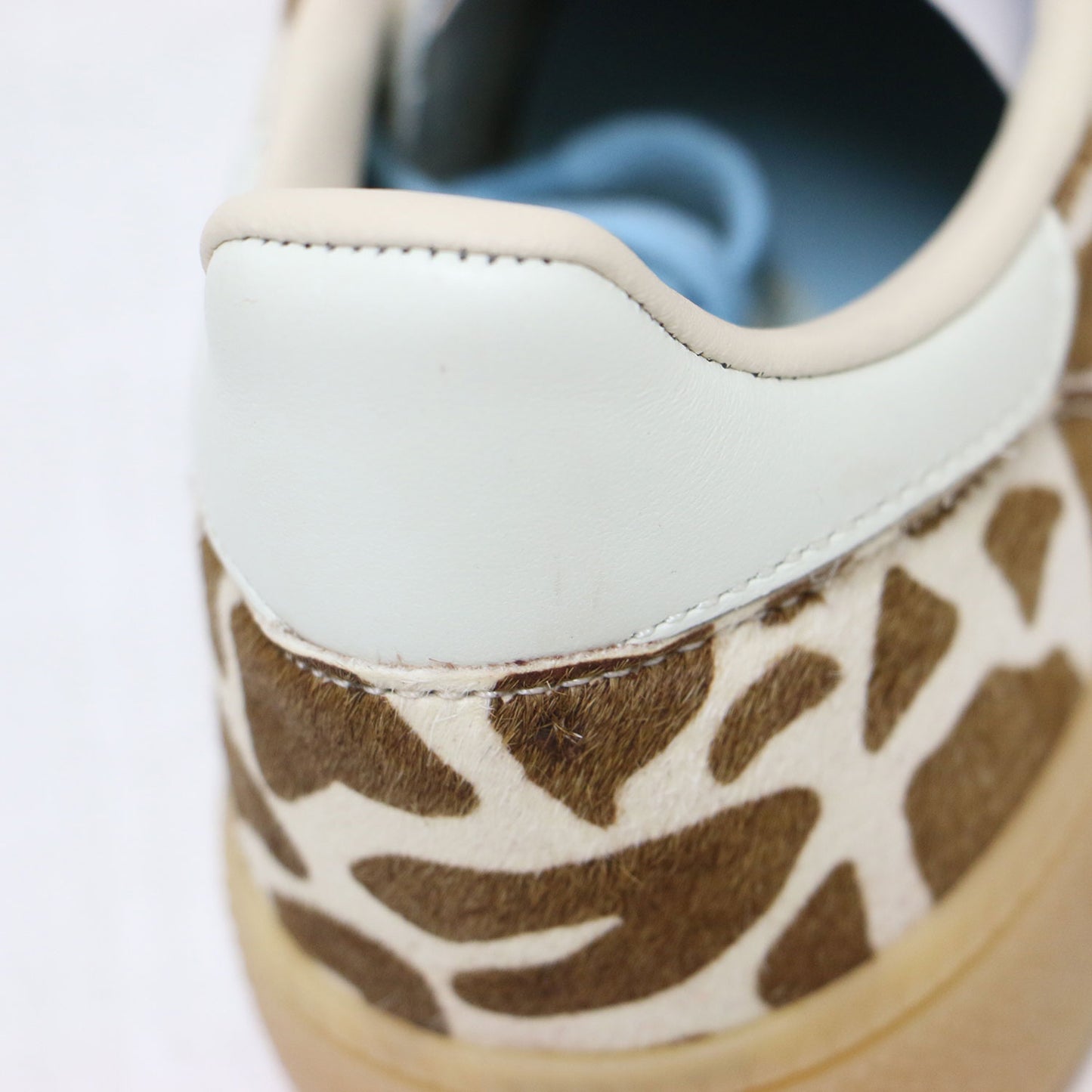 26春夏 HANDBALL SPEZIAL W KI6677 / ハンドボール スペツィアル レオバード柄 レースアップ ローカット スニーカー