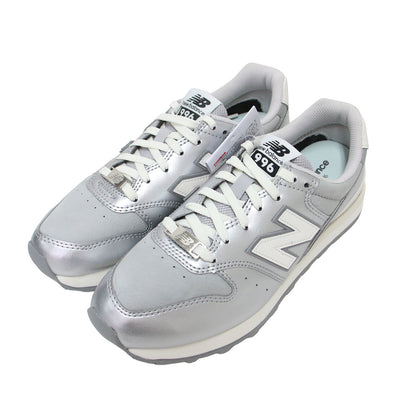 25秋冬 WL996TBI / メタリック レザー レースアップ ローカット スニーカー