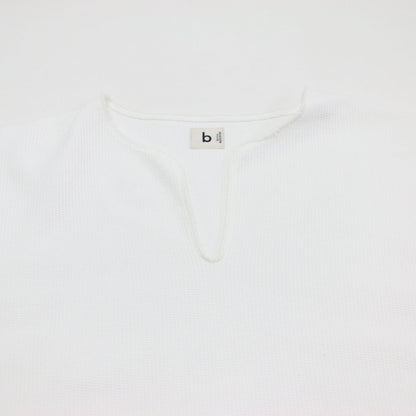 ROOTSTOCK サーマル オーバーネック ドレス / Thermal Over-neck Dress ワンピース ロング 半袖 キーネック コットン