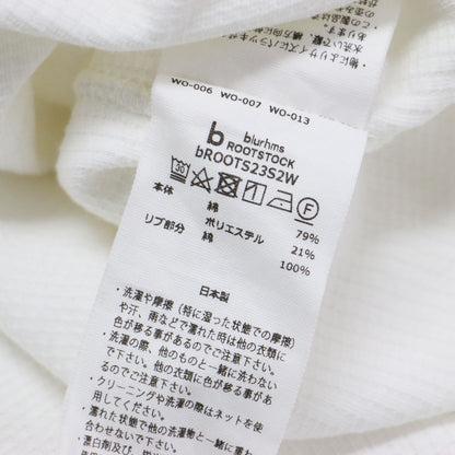 ROOTSTOCK サーマル オーバーネック ドレス / Thermal Over-neck Dress ワンピース ロング 半袖 キーネック コットン