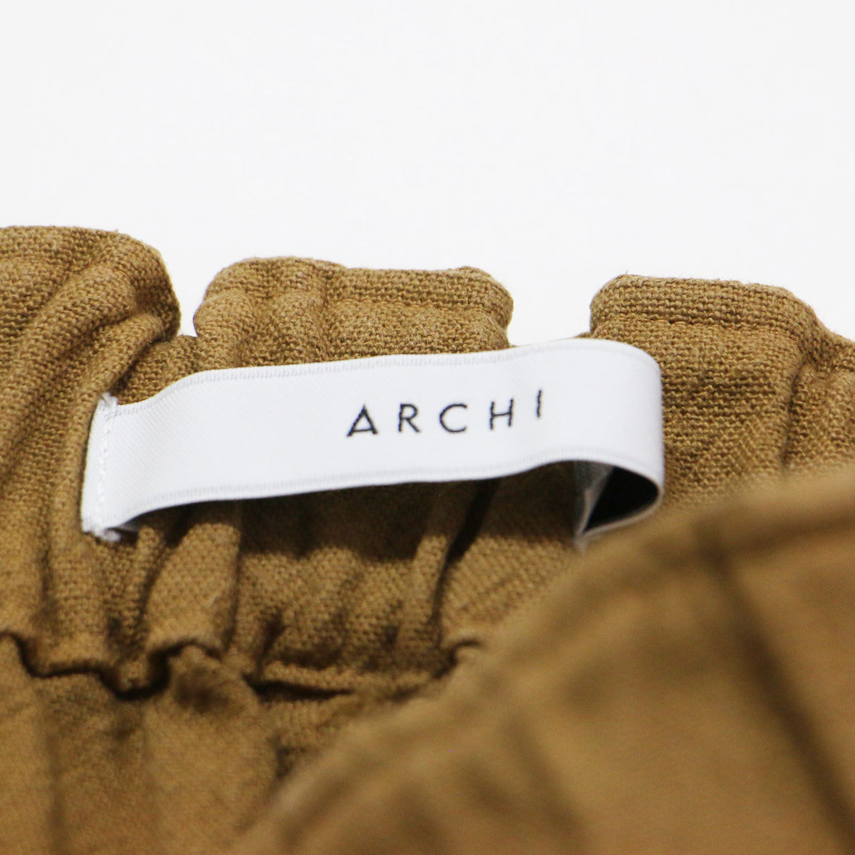 23春夏 コットン ツイル タック パンツ / TWILL TACK PANTS イージーパンツ テーパード ウエストゴム