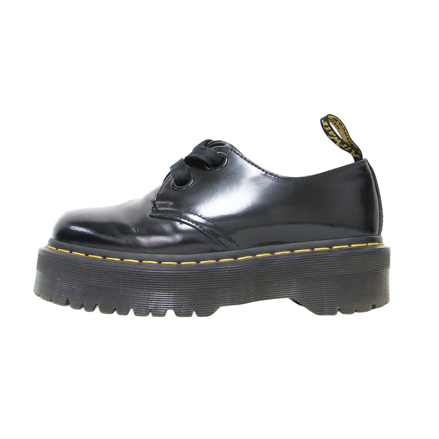 ホリー クアッド 2ホール シューズ / HOLLY QUAD 2EYE SHOE AW004 レースアップ 厚底 レザー