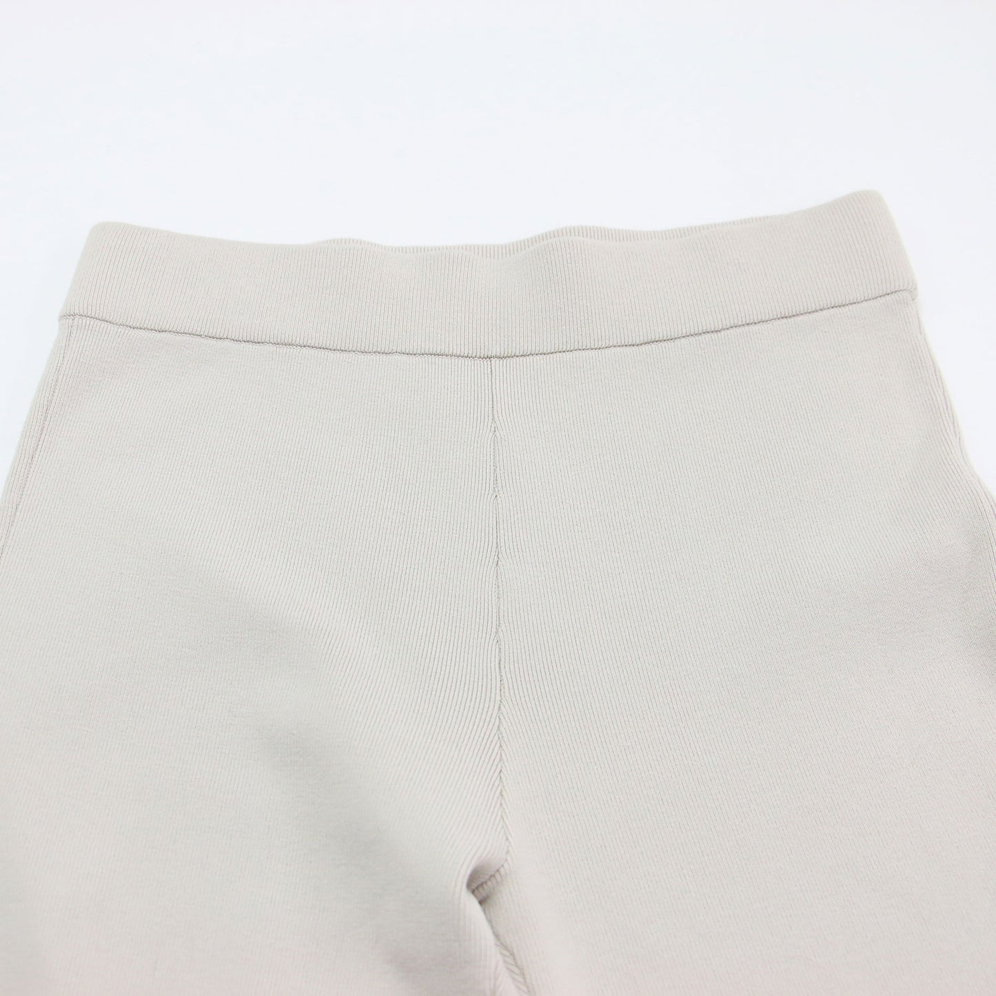 ニット レギンス / パンツ スリム ウエストゴム コットン