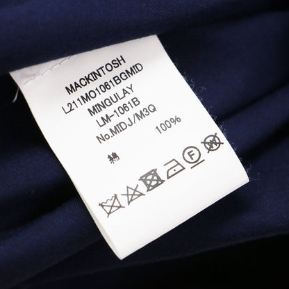 21春夏 MINGULAY フードテッド 七分袖 コート / ミングレイ ロング Aライン コットン