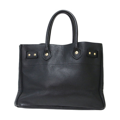 × L’Appartement 別注 トートバッグ / Tote Bag ハンドバッグ スクエア型 ダブルハンドル シボ革 レザー メタルパーツ