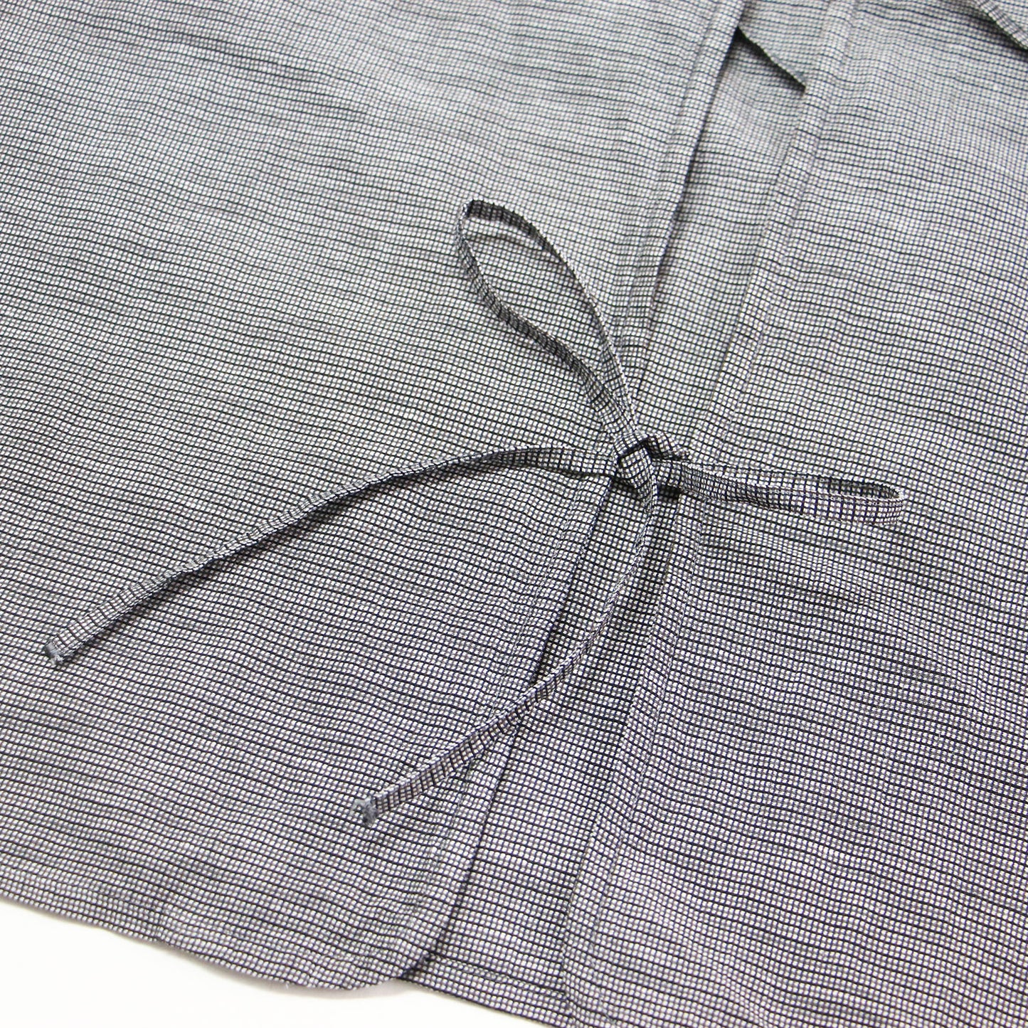 25春夏 オープンリボン ブラウス / OPEN RIBBON BLOUSE 半袖 5分丈 ボリュームスリーブ ラウンドネック ギャザー フリル ワイド チェック コンパクト リネン コットン