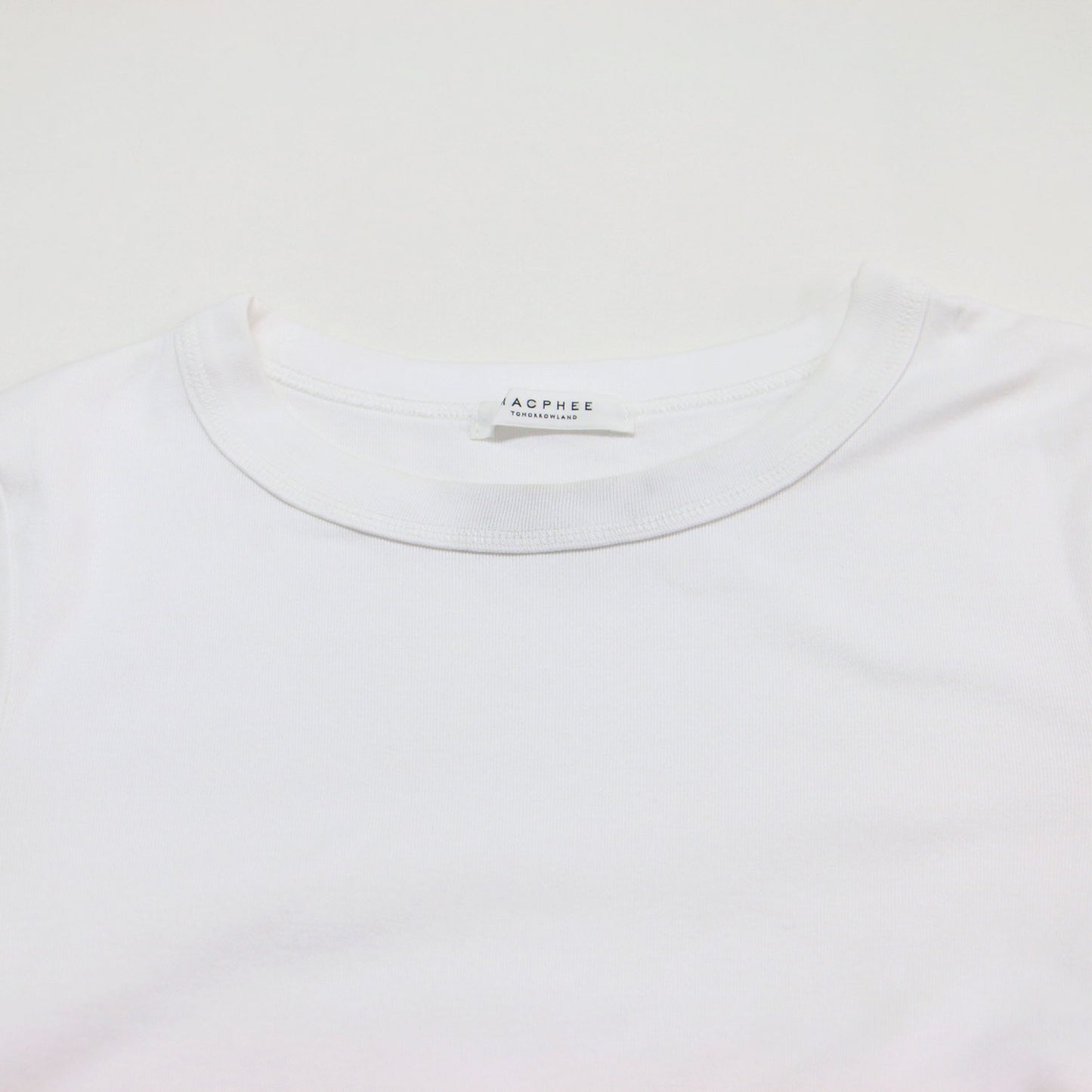 シルキーフライス ハーフスリーブ プルオーバー / Tシャツ 5分袖 クルーネック コンパクト コットン カットソー 無地