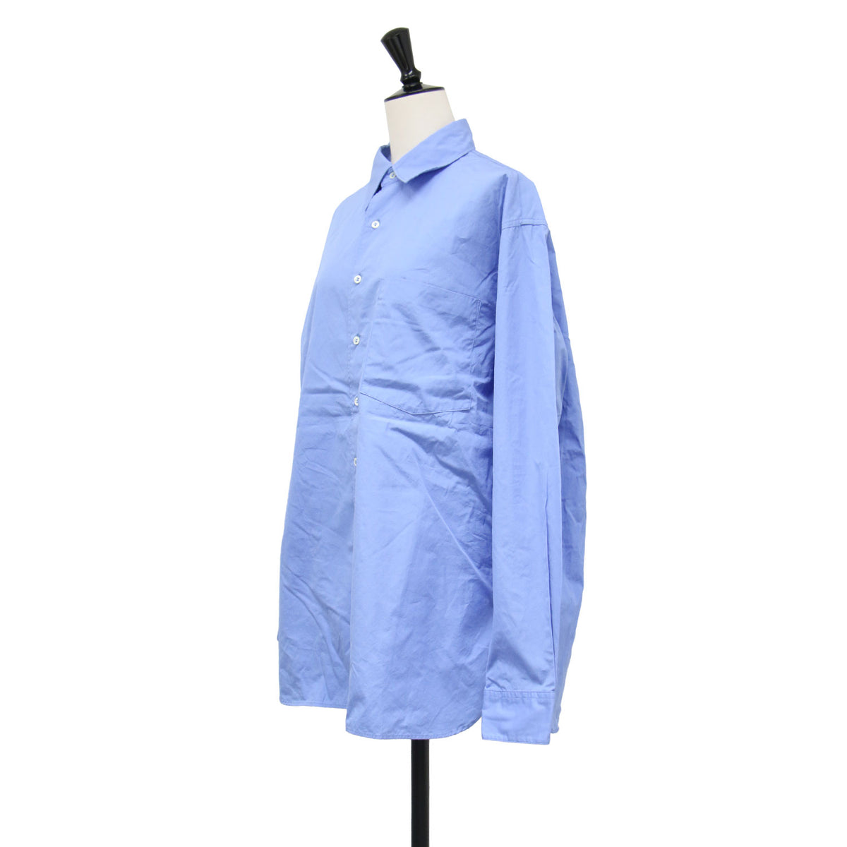 25秋冬 THOMAS MAISON NEW エレメントシャツ / 25050900108030 / 長袖 ロング丈 レギュラーカラー オーバーサイズ ドロップショルダー コットン