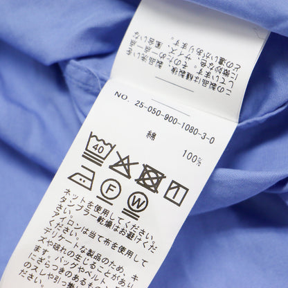25秋冬 THOMAS MAISON NEW エレメントシャツ / 25050900108030 / 長袖 ロング丈 レギュラーカラー オーバーサイズ ドロップショルダー コットン
