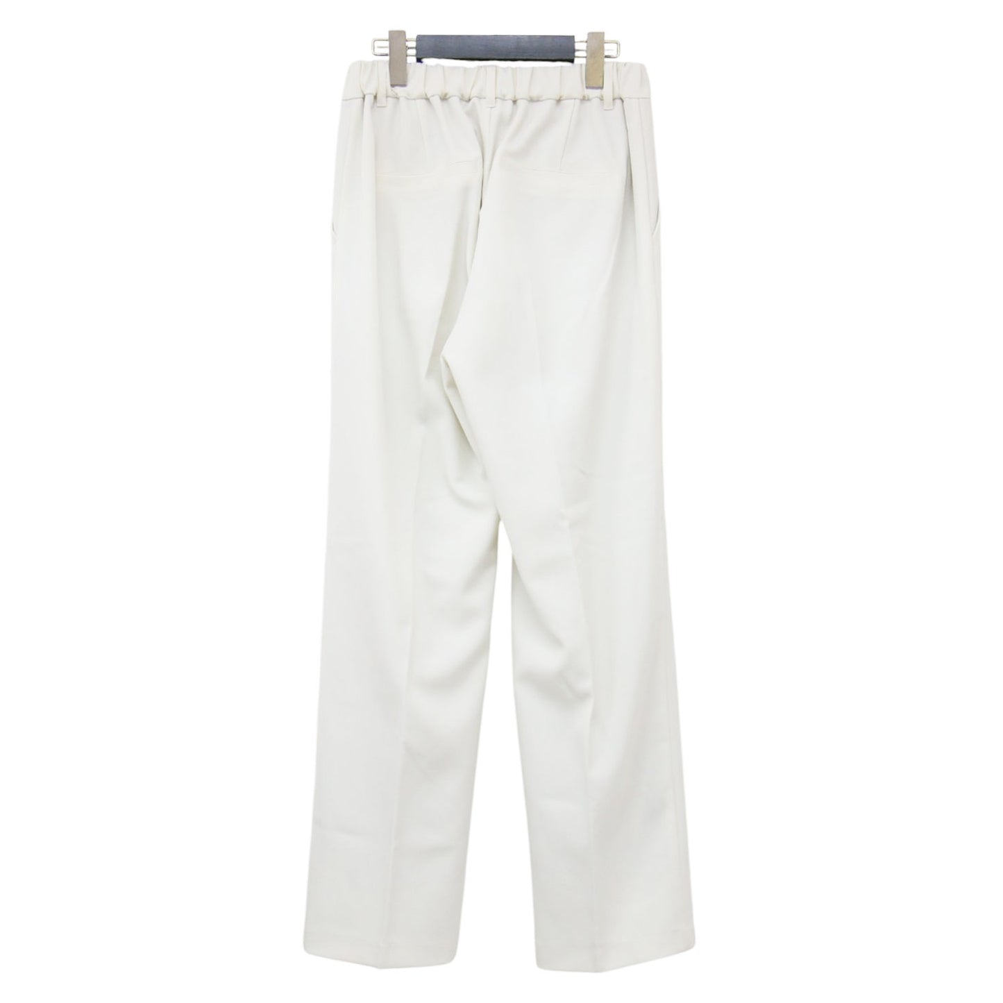 25秋冬 ストレッチ ツイル ベーシック タックパンツ / スラックス センタープレス テーパード